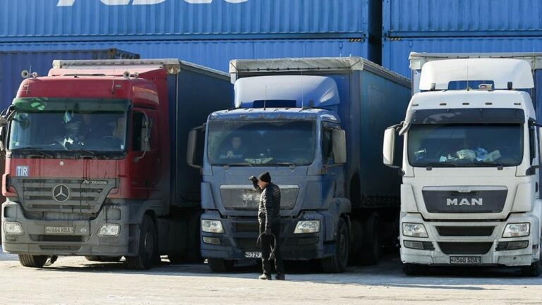 В России дальнобойщики уходят носить пиццу Дальнобойщик Россия
