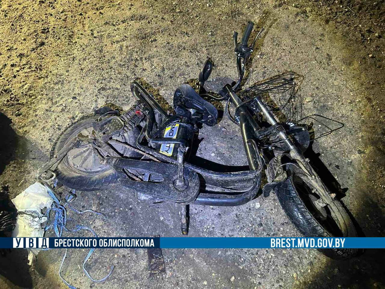 Электровелосипед погибшего