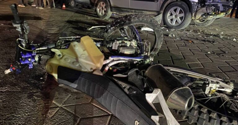 В Столинском районе подросток на мотоцикле врезался в авто ДТП в Малешево