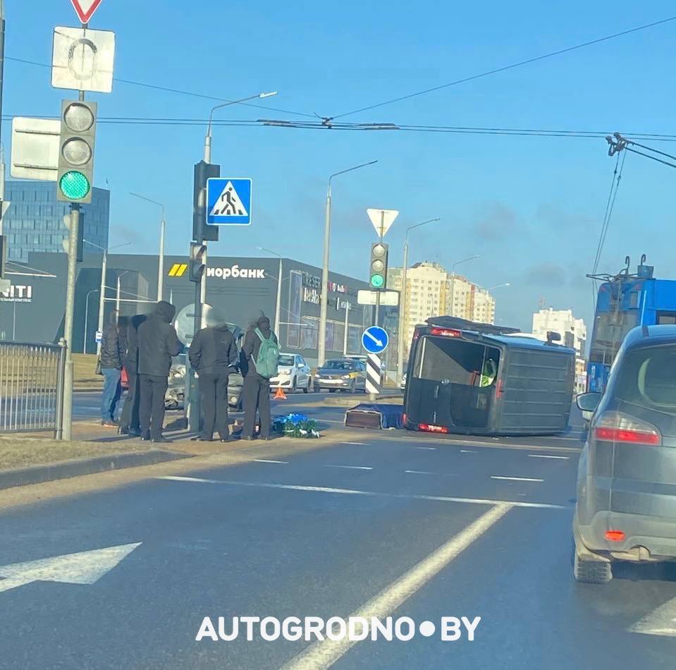 ДТП в Гродно с катафалк