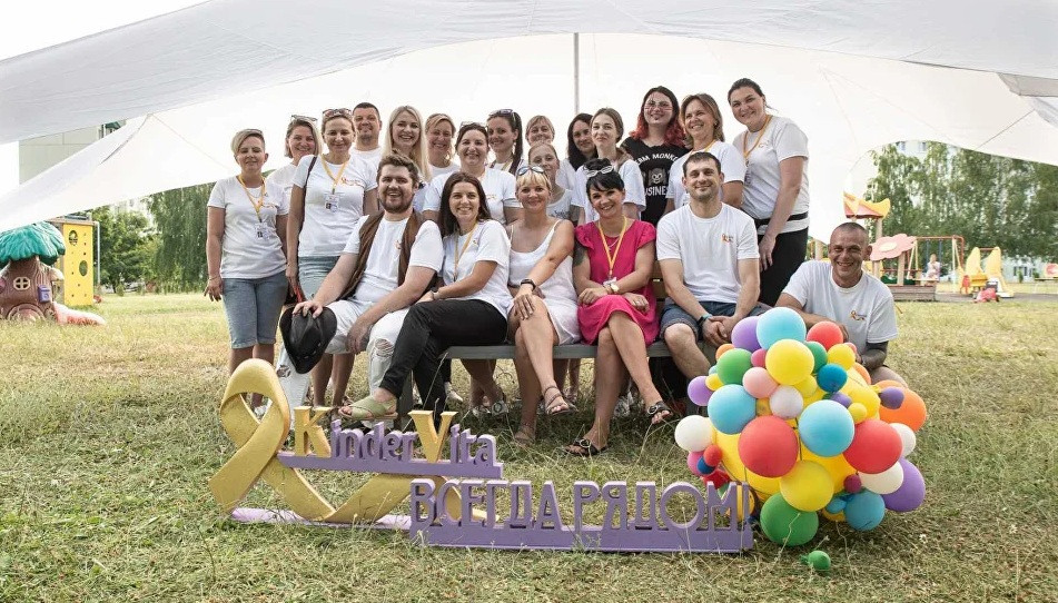 Волонтёры "Киндервита"