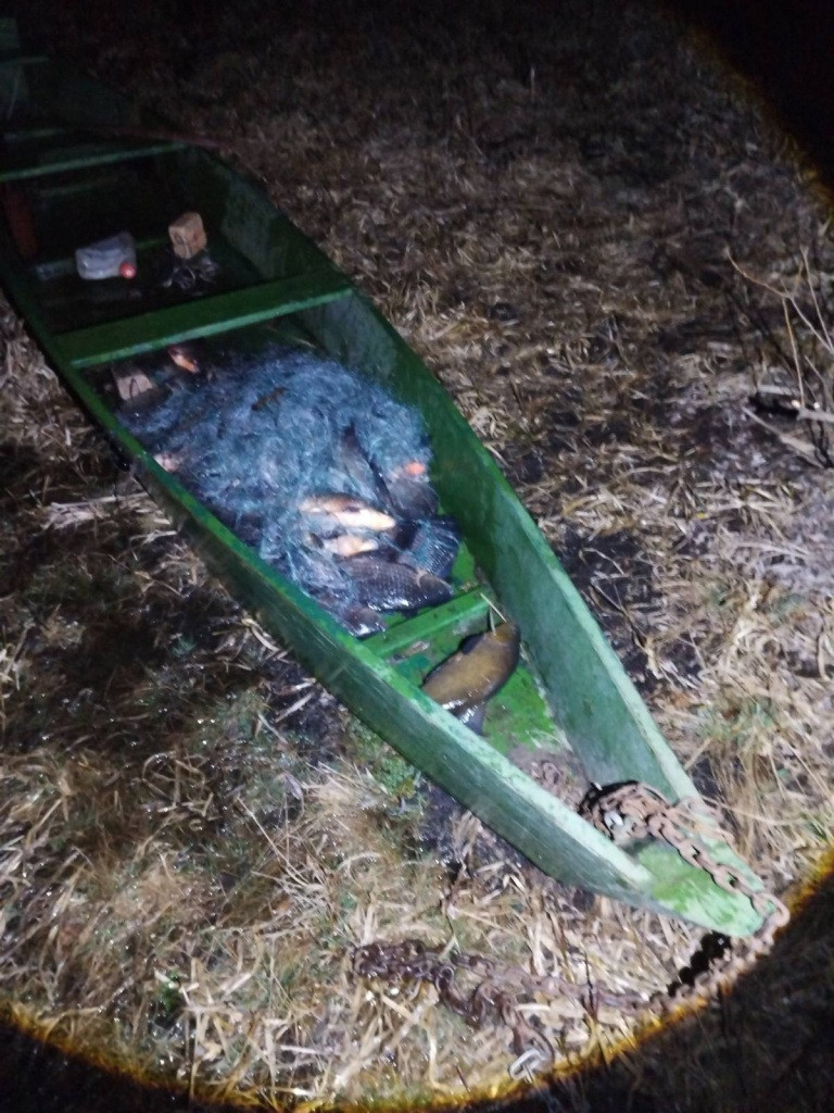 Лодка браконьеров