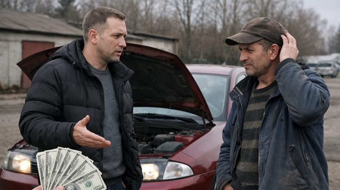 Продаёт машину