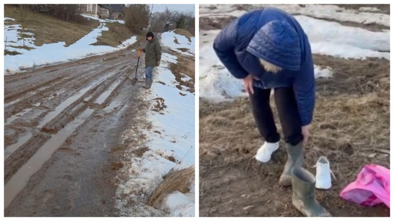 Сходит снег, и сельчане стали жаловаться на дороги Жалобы на дороги