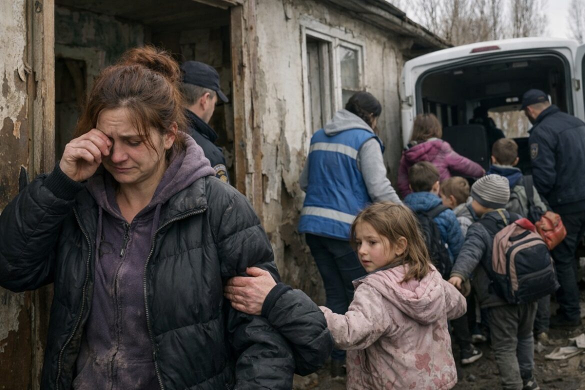 Отобрали детей