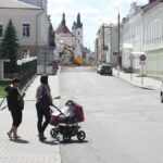 На улице в Пинск