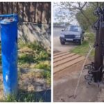 Колонку починили