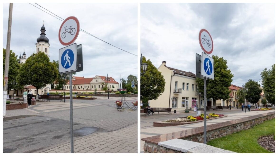 запрет велосипедов в Пинске