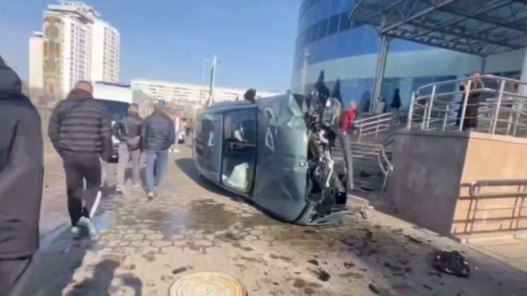 Поворот на зелёный закончился судом авария в Минске