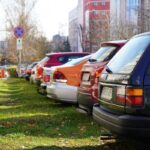 парковки во дворах Минска